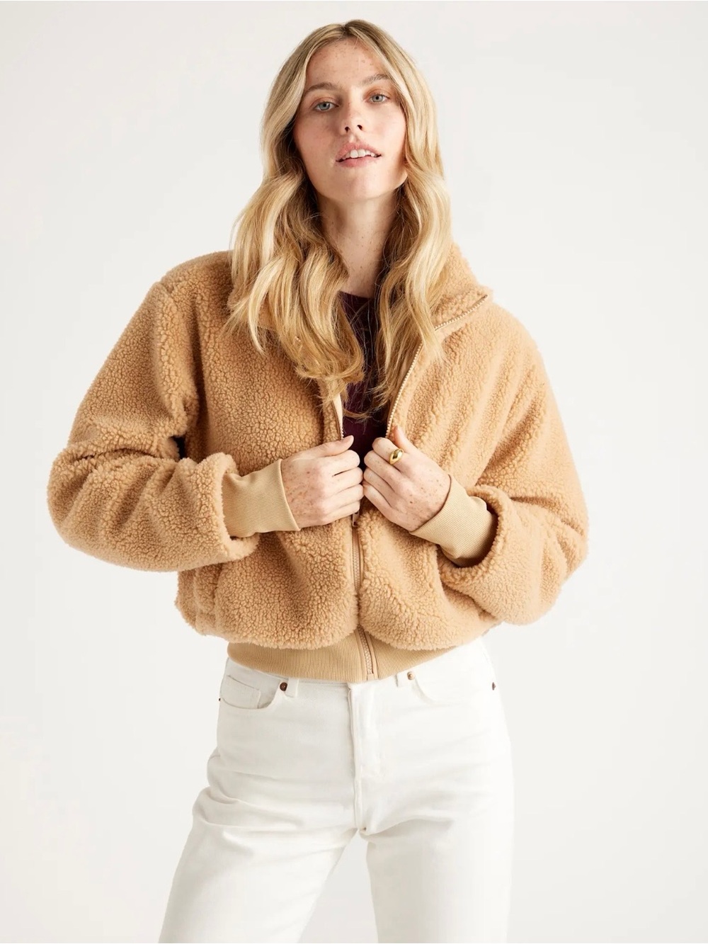 Hooded Sherpa Jacket